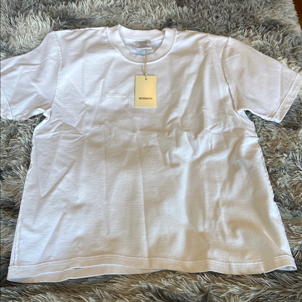 K—Classic White Tee